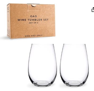 stemless wine glasses