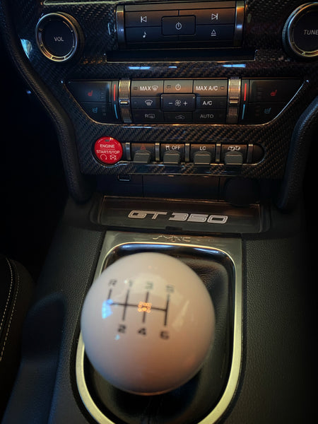 gt350 interior