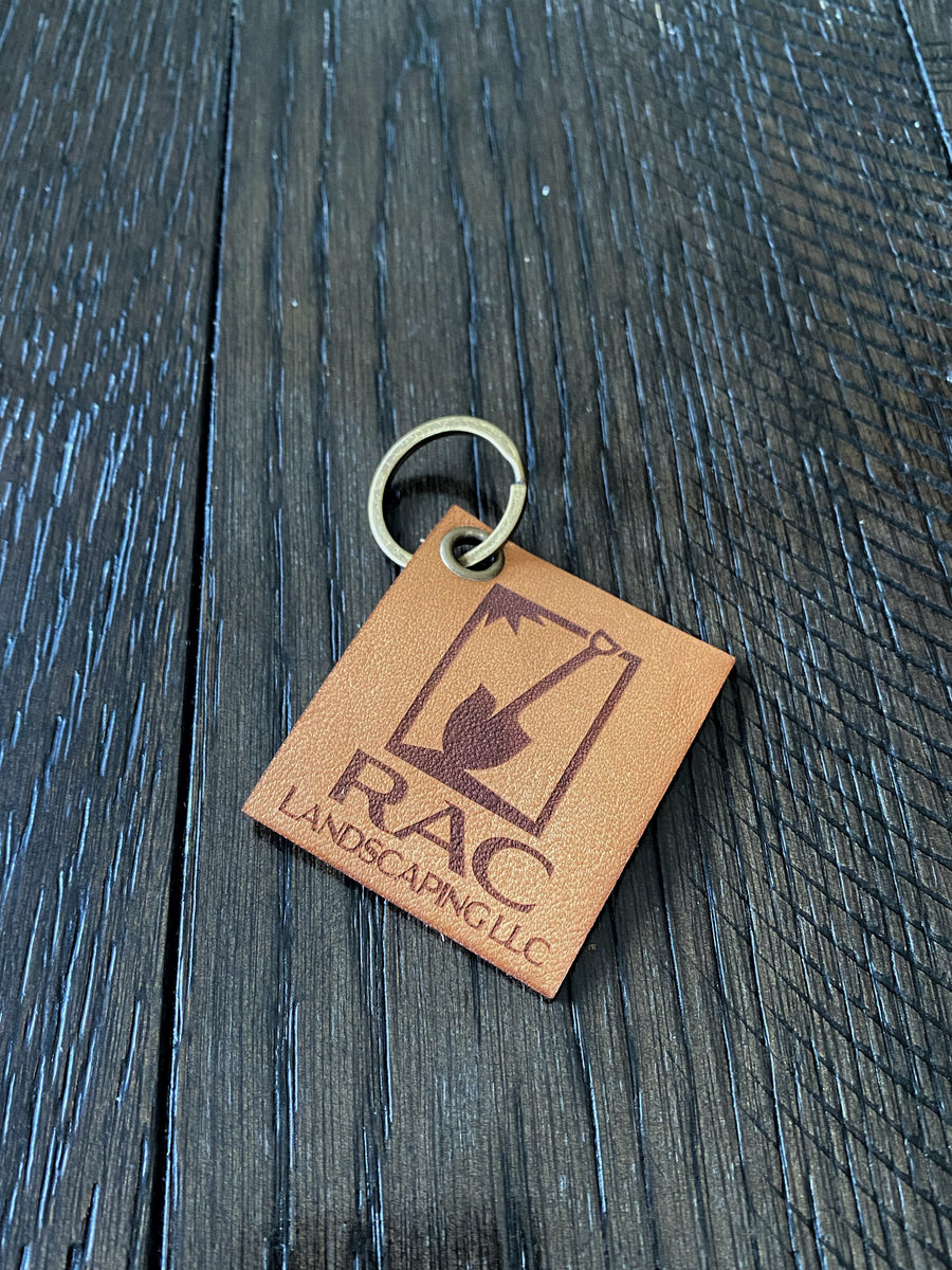 Laser Engraved Leather Key Tags Design Lab Design Lab 304