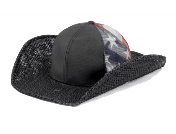 Black Cowboy Snapback USA