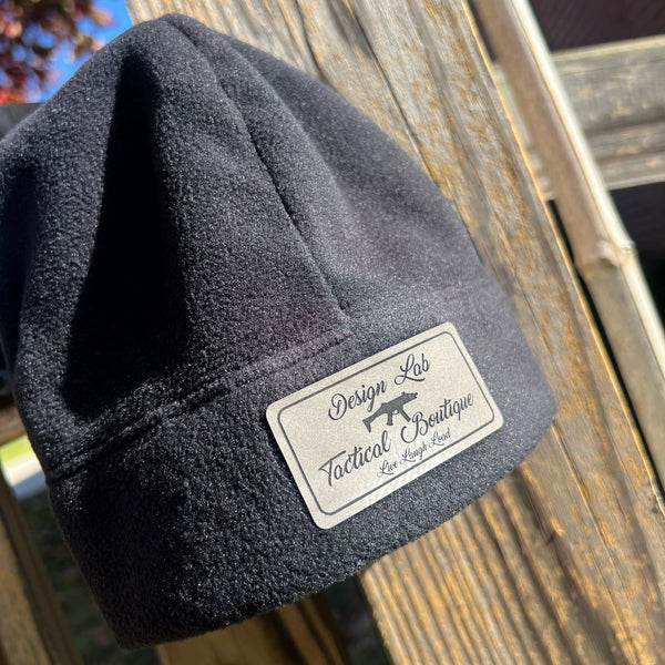 Winter patch hat